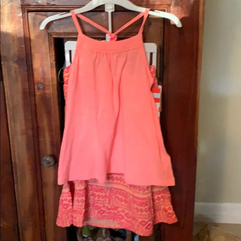 Cat & Jack toddler two piece halter skirt